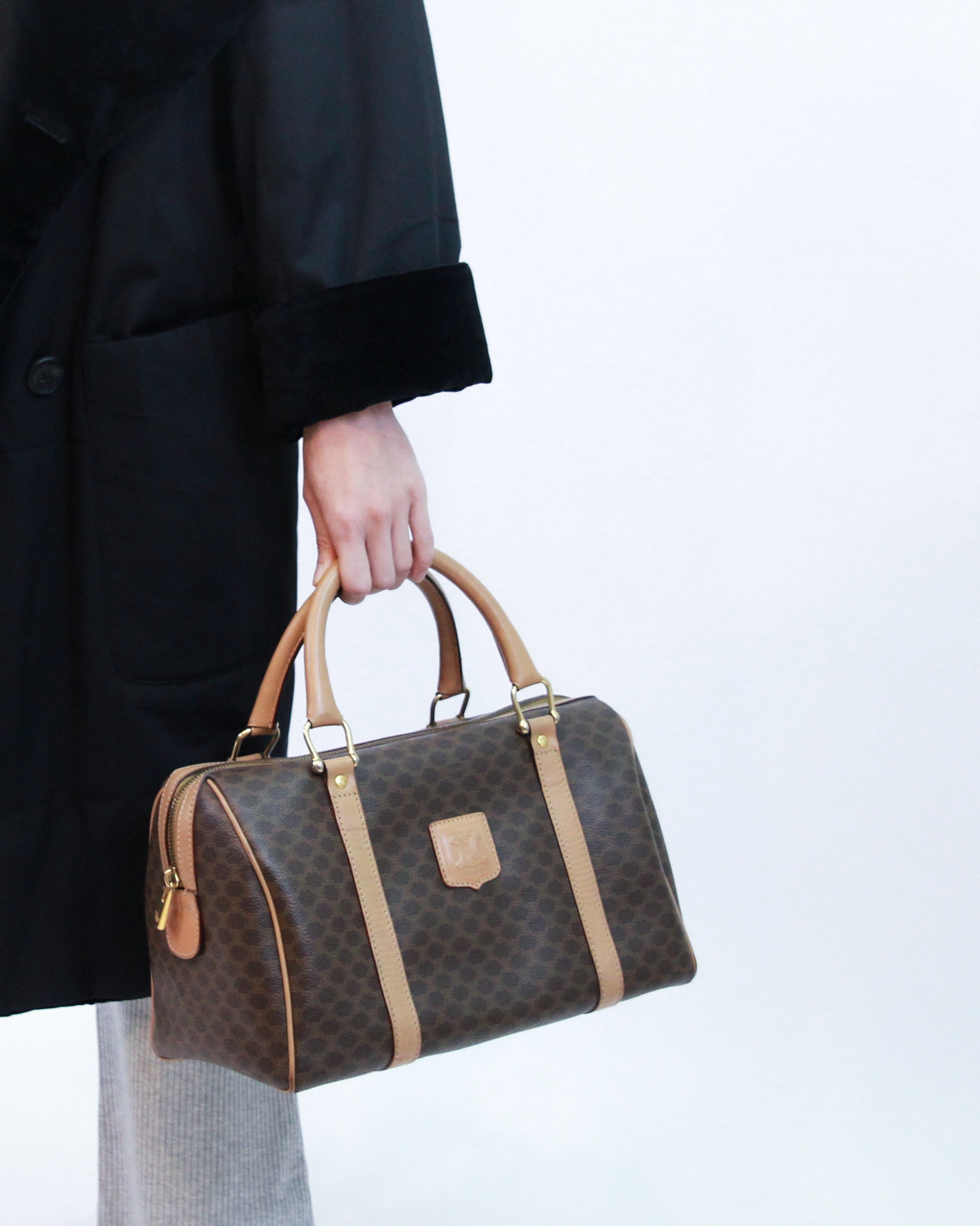 Celine-Macadam Triomphe Boston bag - Couture Traders